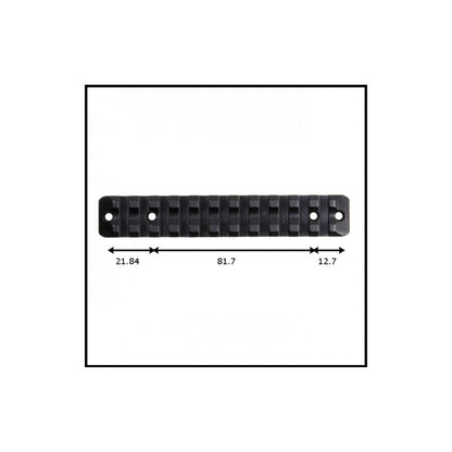 Recknagel base Picatinny/Weaver per Winchester 70 WSSM BH 6,5 mm