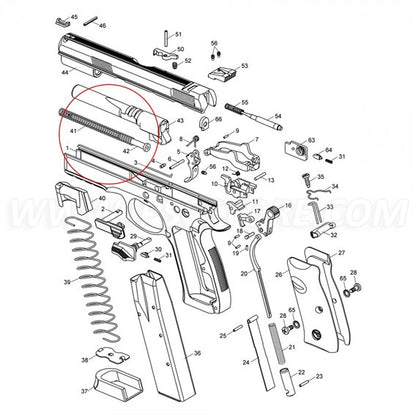 CZ Recoil Spring Guide SP01