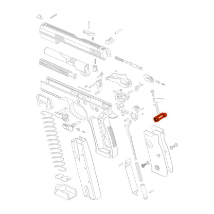 CZ Magazine Catch CZ SP-01 - Black 