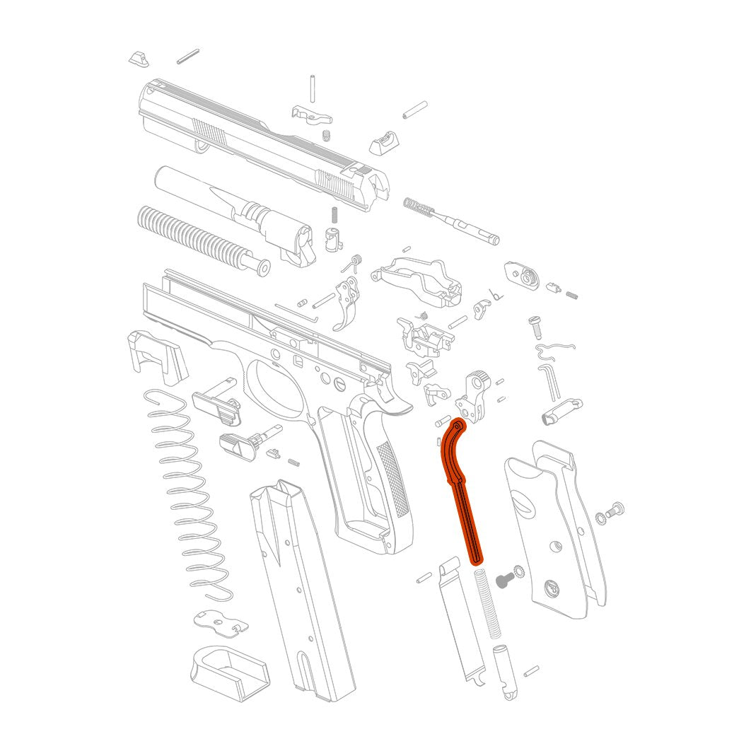 CZ Main Spring guide Rod for CZ 75/85/97/Z40