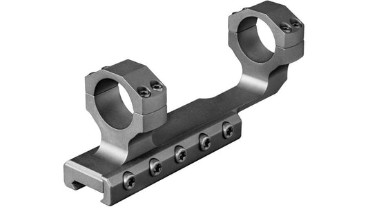 Leupold Mark AR Integral Mounting System 1-Pc Base 1in Ring Combo - Black