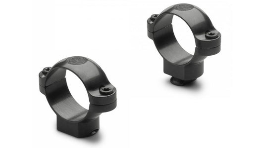 Leupold Rings STD 1-in High - Matte Black