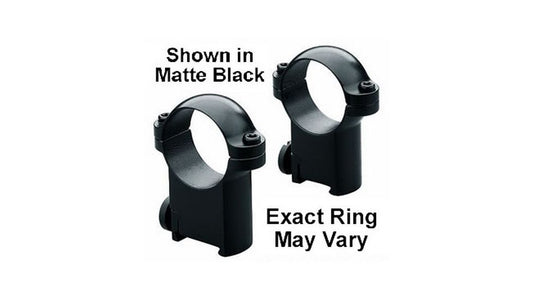 Leupold Sako Ring Mounts 1in Medium - Gloss Black -