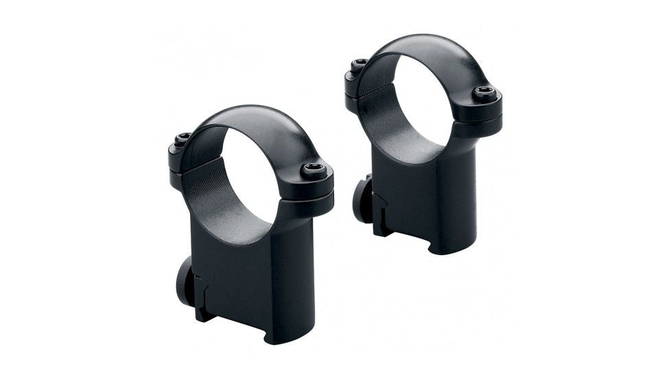 Leupold Sako Ring Mounts 1in Low - Gloss Black 