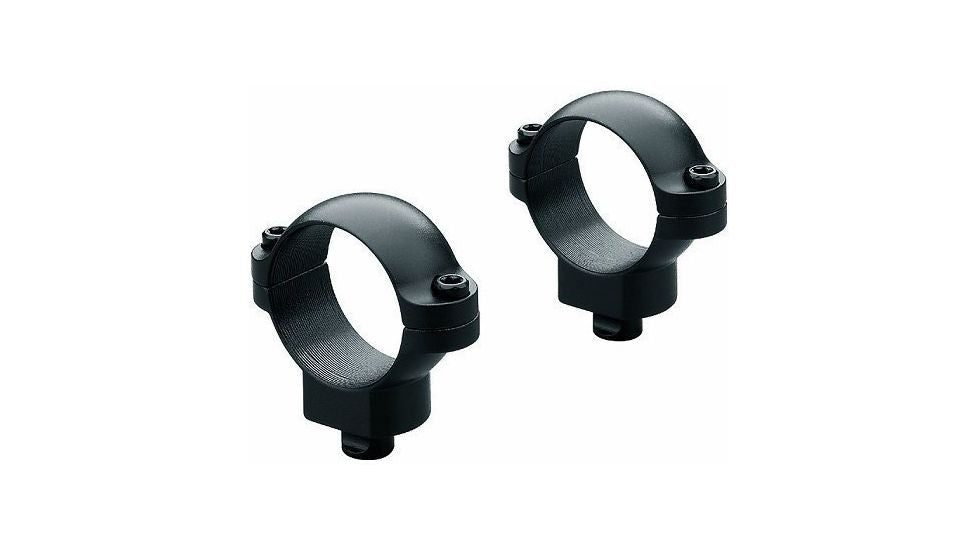 Leupold Quick Release Riflescope Rings Tube 1in Medium - Gloss Black
