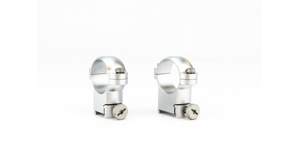 Leupold Sako Ring Mounts 1in High - Silver 