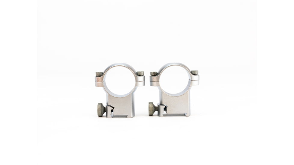 Leupold Sako Ring Mounts 1in High - Silver 