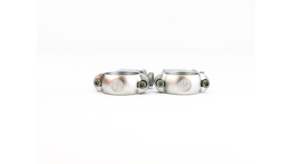 Leupold Sako Ring Mounts 1in High - Silver 
