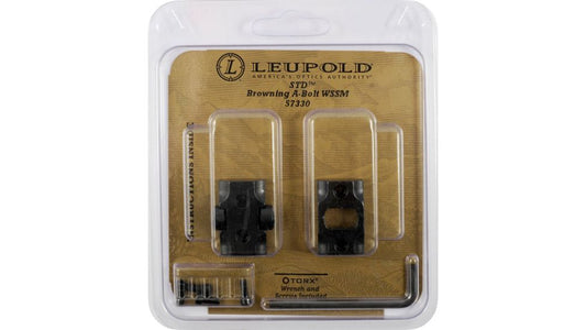 Leupold Standard 2-Piece Riflescope Mount Base Browning A-bolt WSSM - Gloss Black