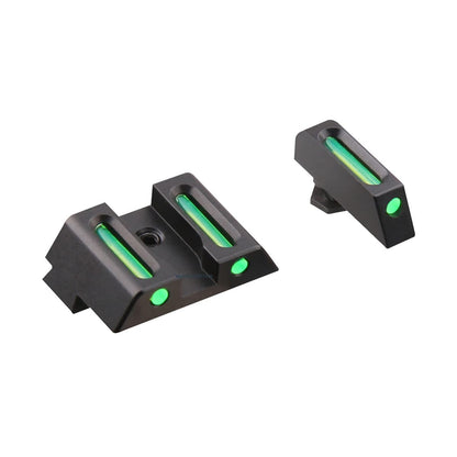 Vector Optics LA Fiber Sights Combo for Pistol - Green