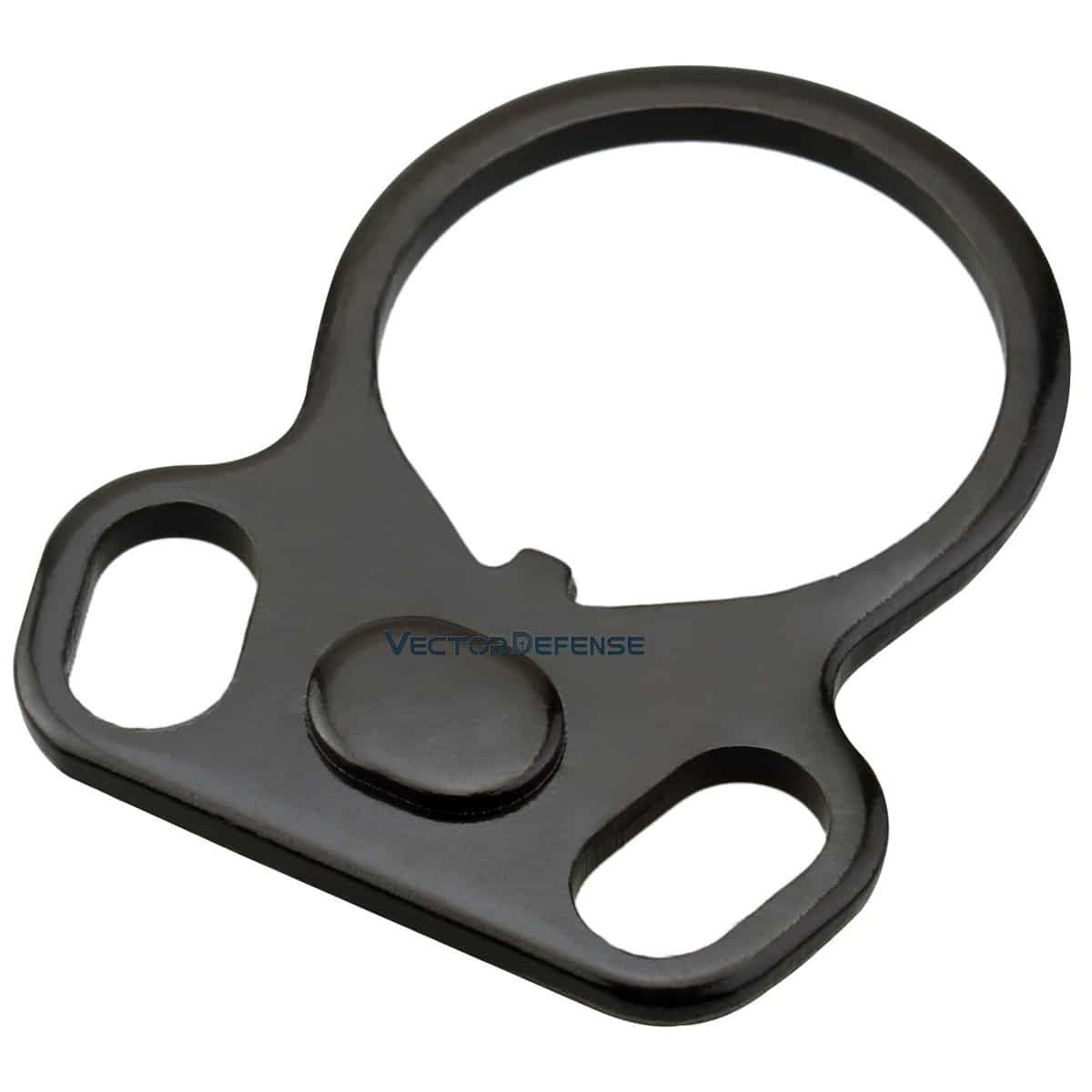 Vector Optics Steel Dual Loops Receiver End Plate - Black