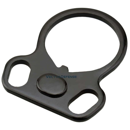 Vector Optics Steel Dual Loops Receiver End Plate - Black