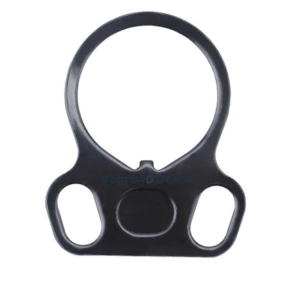 Vector Optics Steel Dual Loops Receiver End Plate - Black