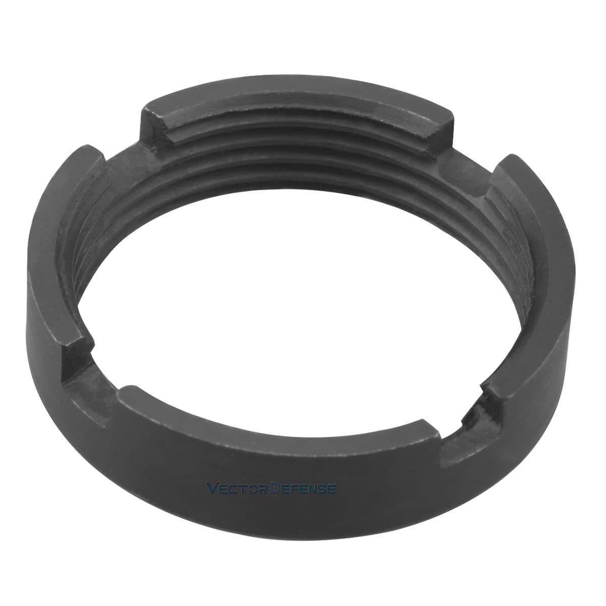 Vector Optics Steel Castle Nut - Black