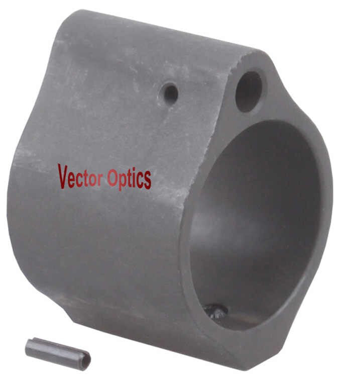 Vector Optics Micro Low Profile Gas Block Mount .936 inch Inside Diameter Steel - Black