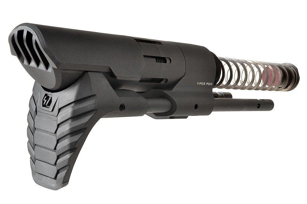 Strike Industries calcio Viper PDW per AR-15, nero, dettaglio 3