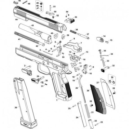 CZ Hammer Pin CZ 75 SP-01Shadow