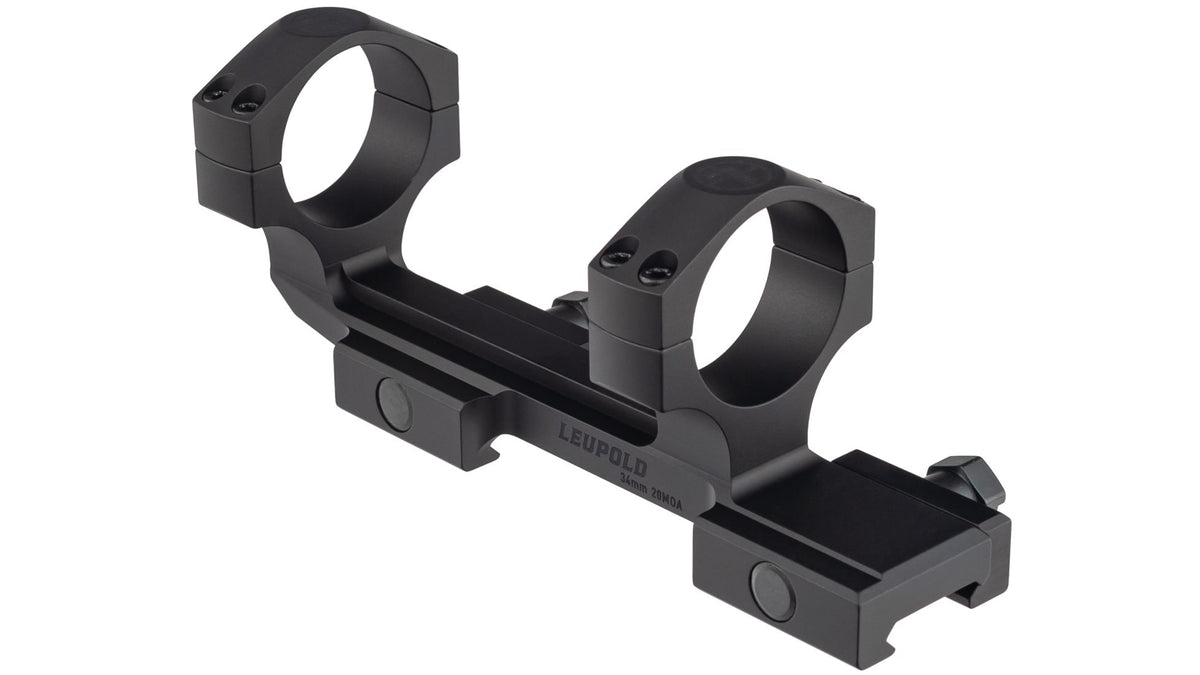 Leupold Mark Integral Mounting System With 20MOA 1-Pc Base 34mm Ring - Black