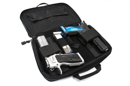 O'GUNS Valigetta Porta Pistola Doppio in Cordura Nero