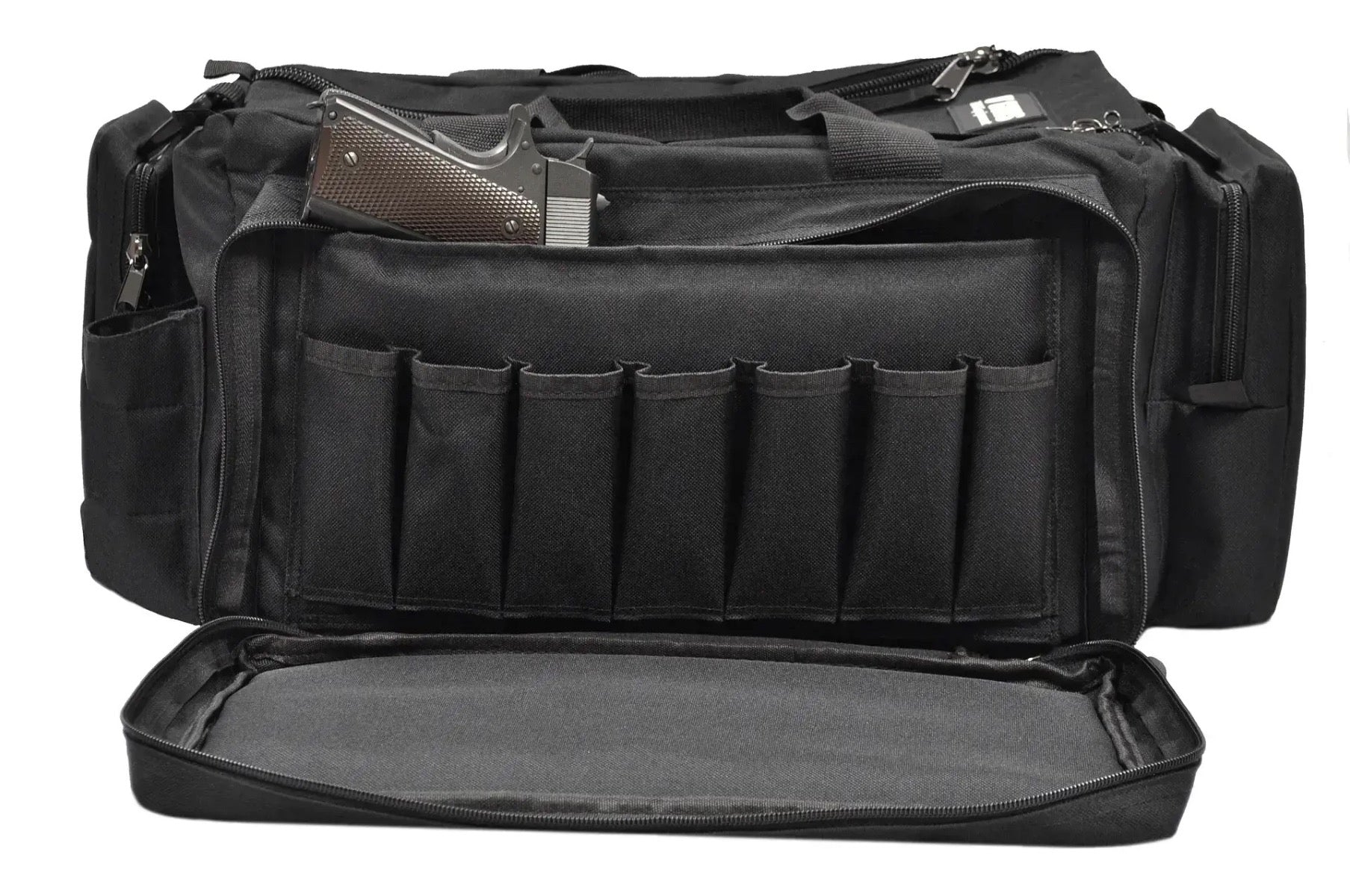 O'GUNS Borsa da Campo Large in Cordura Nero
