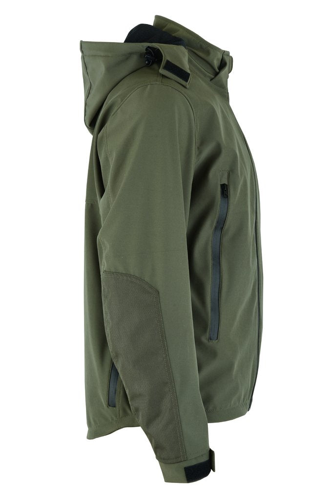 KONUSTEX - Gamexel Giacca da caccia impermeabile leggera - Green Large