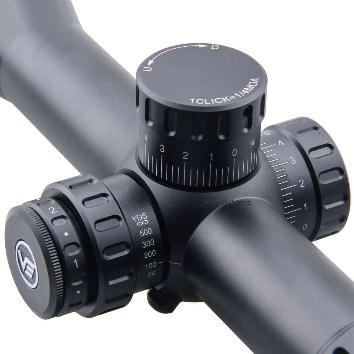 Vector Optics Riflescope 30mm Tube Tourex 4-24x50 FFP Illuminated VML-1 Reticle
