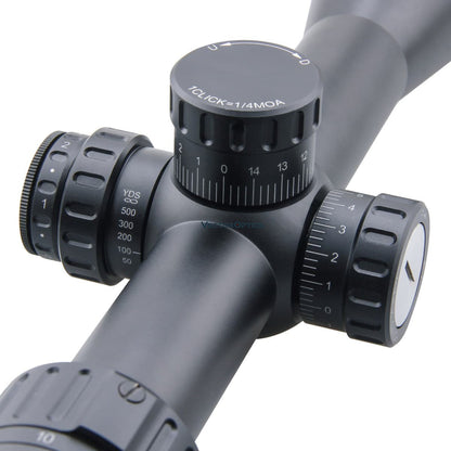Vector Optics Riflescope 30mm Tube Tourex 4-24x50 FFP Illuminated VML-1 Reticle