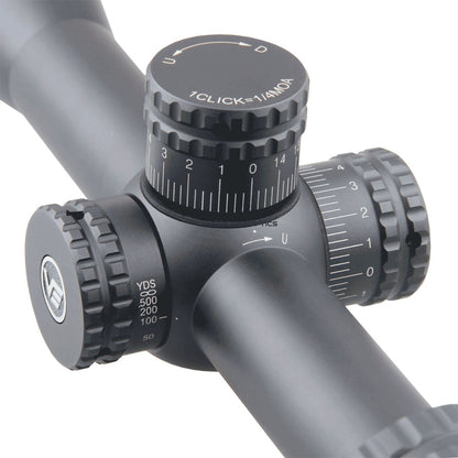 Vector Optics Hugo Riflescope 1" Tube 6-24x50mm SFP VOW-10BDC Reticle