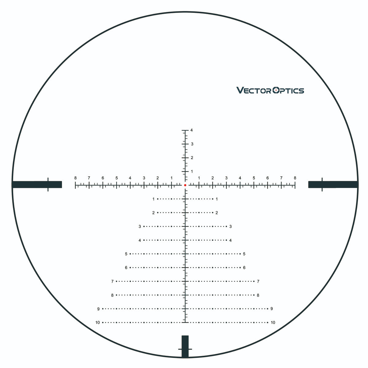 Vector Optics Continental Riflescope 34mm Tube 4-24x56mm FFP Illuminated VCT-34FFP Reticle