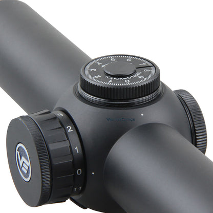 Vector Optics Constantine Riflescope 30mm Tube 1-8x24mm FFP Illuminated VOF-EHT Reticle