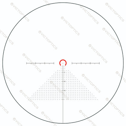 VictOptics Riflescope S6 30mm  Tube 1-6x24 SFP Illuminated VI-CTSIX Reticle Coyote