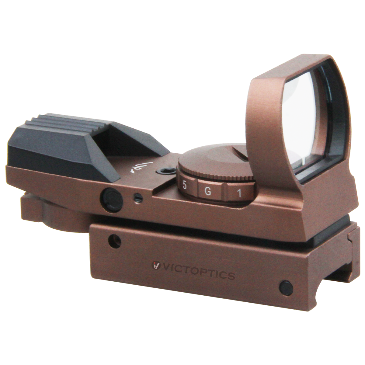 VictOptics 1x23x34 Red Dot Sight Coyote FDE