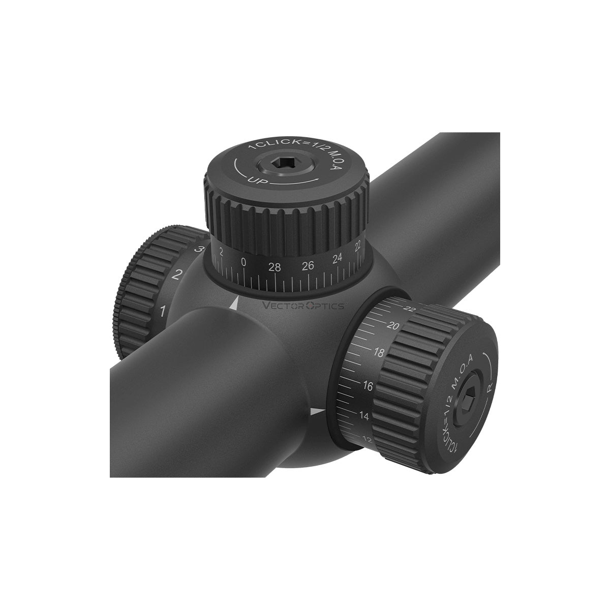 Vector Optics Forester 1-5x24SFP GenII 30mm Tube Crossair Dot Reticle