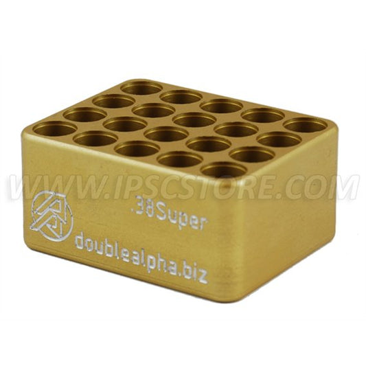 Double Alpha Academy 20-Pocket 45ACP Gauge - GOLDEN 