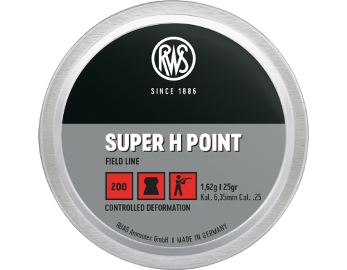 RWS SUPER-H-POINT 1,62 G cal.6.35