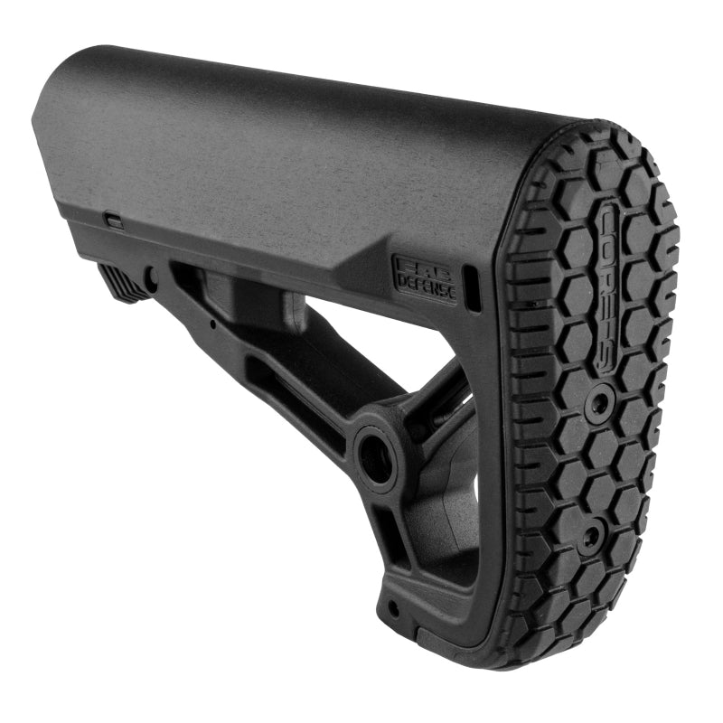Fab Defense AR15/M4 CQB Optimized Combat Stock - Black