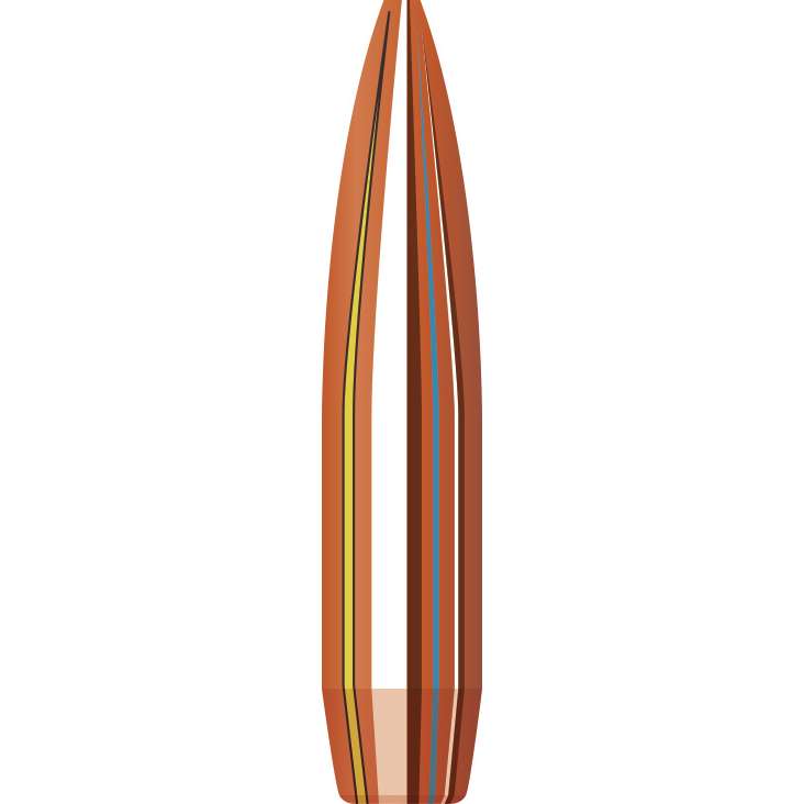 Hornady palle BTHP Match calibro 6 mm (.243) 105 grani, confezione da 100 pezzi