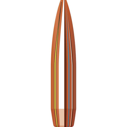 Hornady palle BTHP Match calibro 6 mm (.243) 105 grani, confezione da 100 pezzi