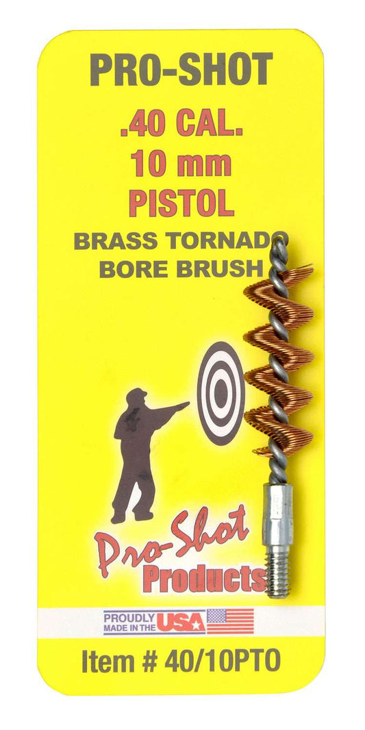 Pro-Shot Pistol Tornado Brush Bronze Calibro .40/10mm