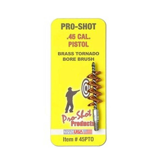 Pro-Shot Pistol Tornado Brush Bronze Calibro .45