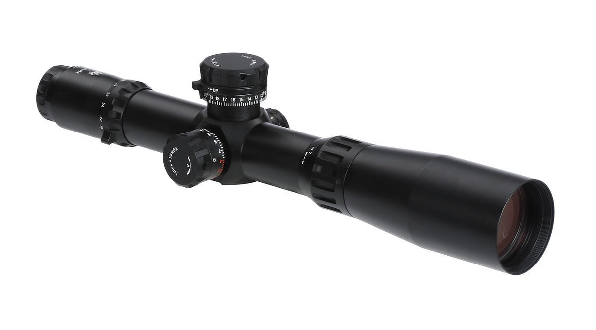 IOR Valdada 5.8-40x56 40mm Tube Crusader Tactical FFP MOA Xtreme X1 ILL. Reticle