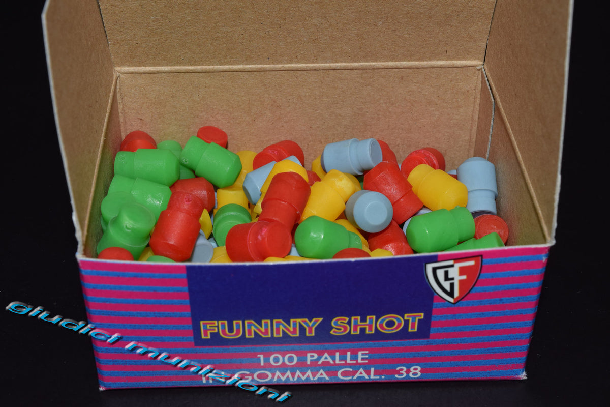 Fiocchi - Rubber bullets Cal.38 100 pieces