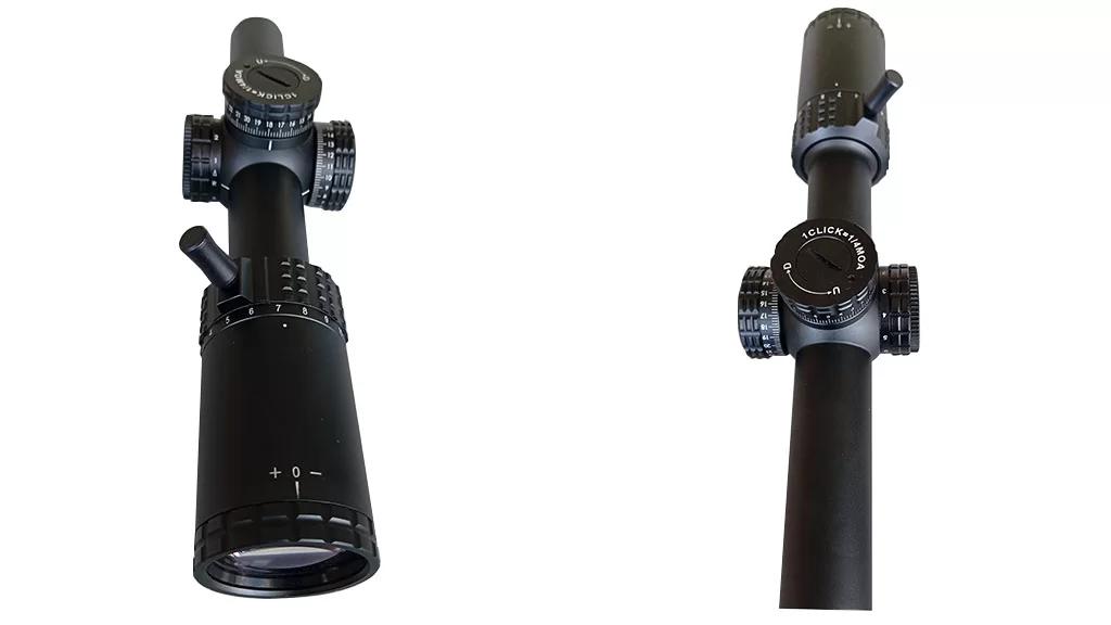Konus SULTAN Riflescope LPVO 1-10x24mm Illuminated Ballistic Circle Reticle