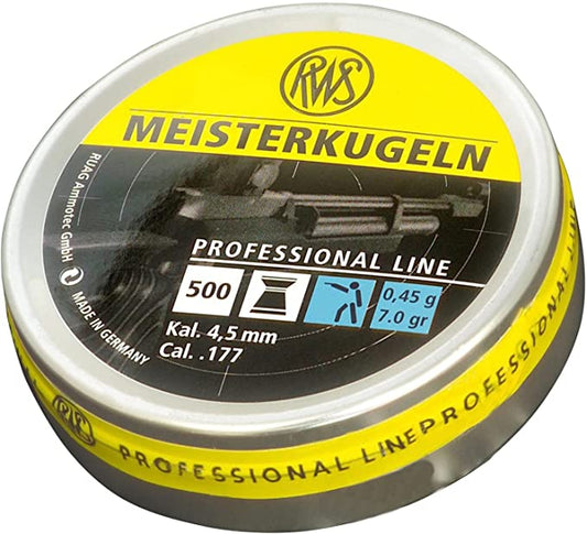 RWS Meisterkugeln Blu 4.50mm 0.45g/7.0gr (500pz)
