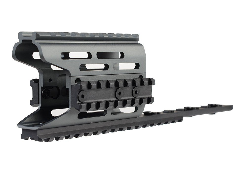 Strike Industries astina KeyMod TRAX 2 per AK grigio, foto 2 di 4