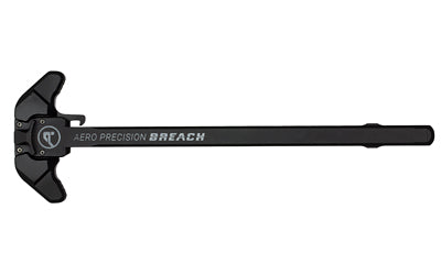 Aero Precision, BREACH, AR-10 Charging Handle, Ambidextrous, Small Lever, Gas Deflection Shelf, Anodized Finish, Black