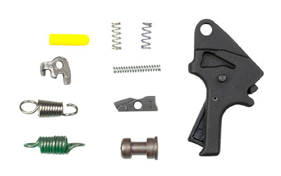 Apex Tactical Specialties, Flat-Faced Forward Set Sear & Trigger Kit Polymer , Trigger, Black