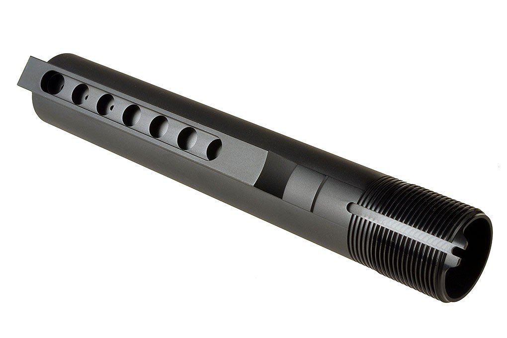 Strike Industries receiver extension 7 posizioni Ver. II per AR-15 nero, immagine 2 di 5