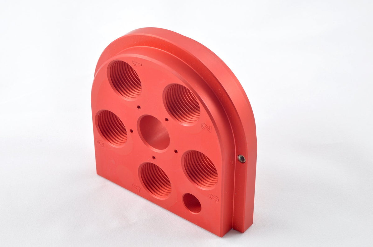 Armanov ToolHead Free-Float, Zero-Play for Dillon XL650 / XL750 - Red