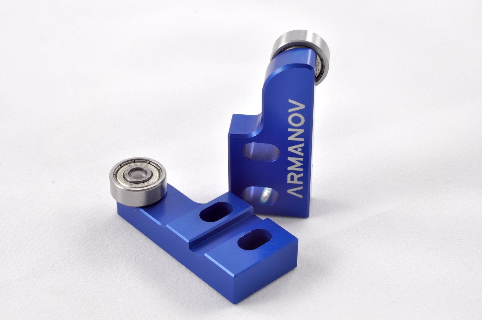 Armanov Index Bearing Cam Block for Dillon XL650 - Blue